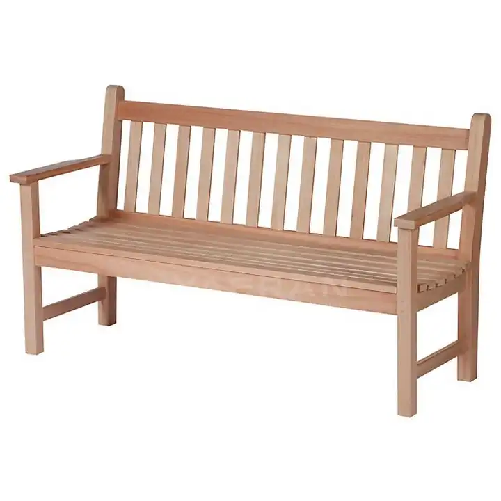 Ava Teak Bench With Arms