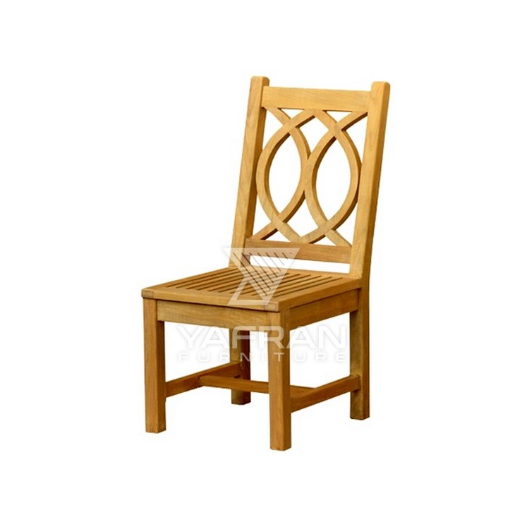 Delilah Teak Armless Chair