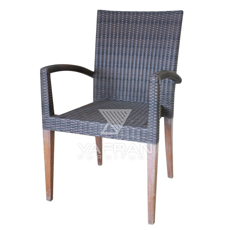 Jasmijn Syntetic Teak Chair