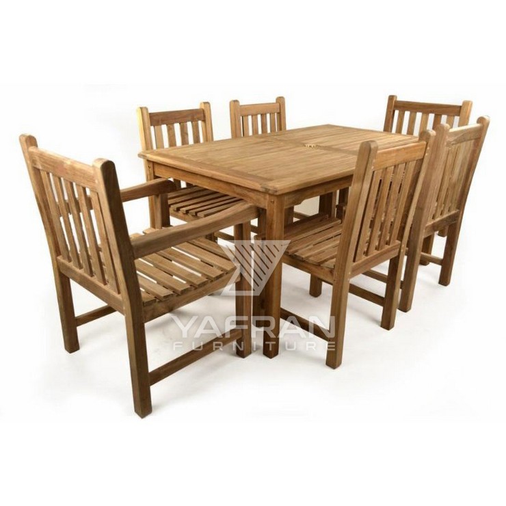 Jules 4 Side Chairs Garden Dining Set