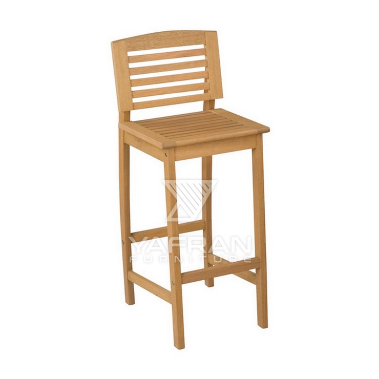 Ariah Teak Bar Chair