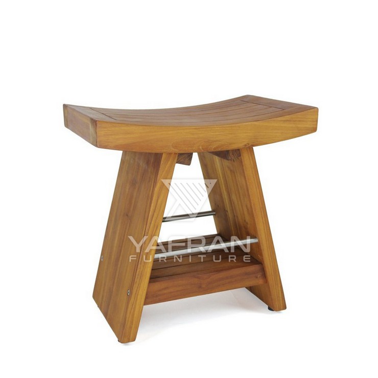 Lila Teak Bar Stool