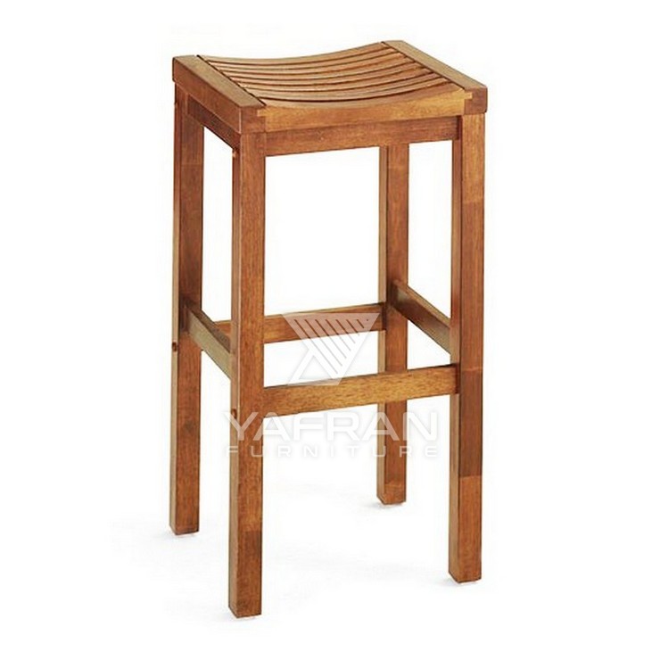 Sloane Teak Bar Stool