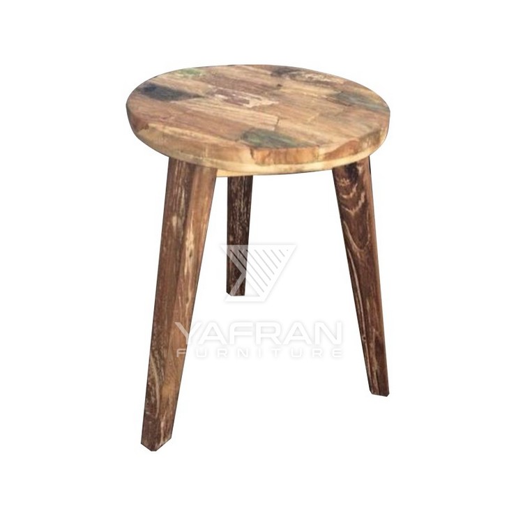 Jade Teak Bar Stool