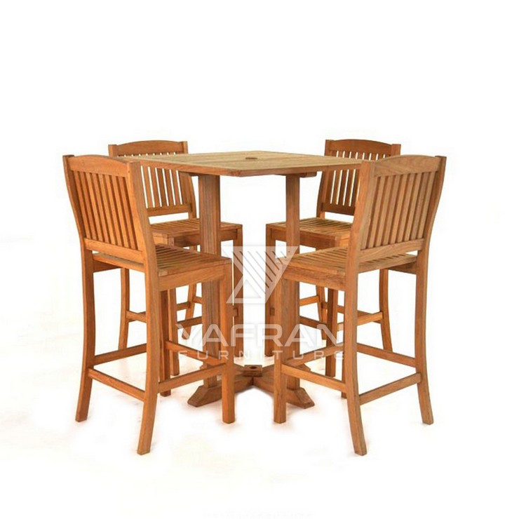 Callen Teak Outdoor Bar Sets