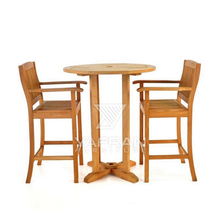 Cooper Teak Outdoor Bar Sets