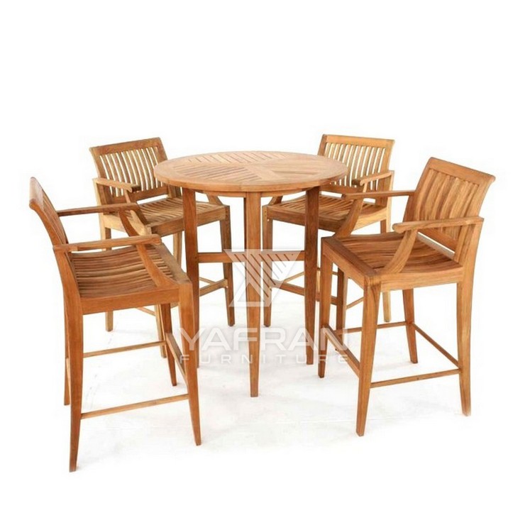 Ryan Teak Outdoor Bar Sets