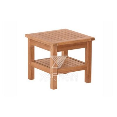 Outdoor Teak Side Table - Milan Outdoor Teak Side Table