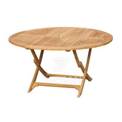 80 Round Folding Table - Rocco 80 Round Folding Table