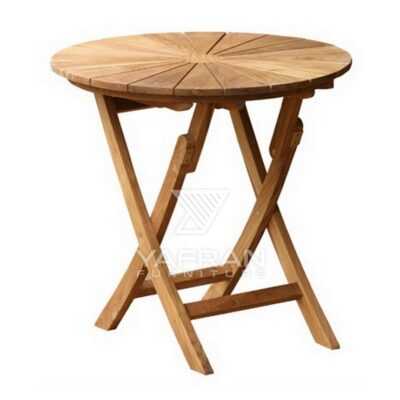 Octagonal Curve Legs Folding Table - Eva Octagonal Curve Legs Folding Table