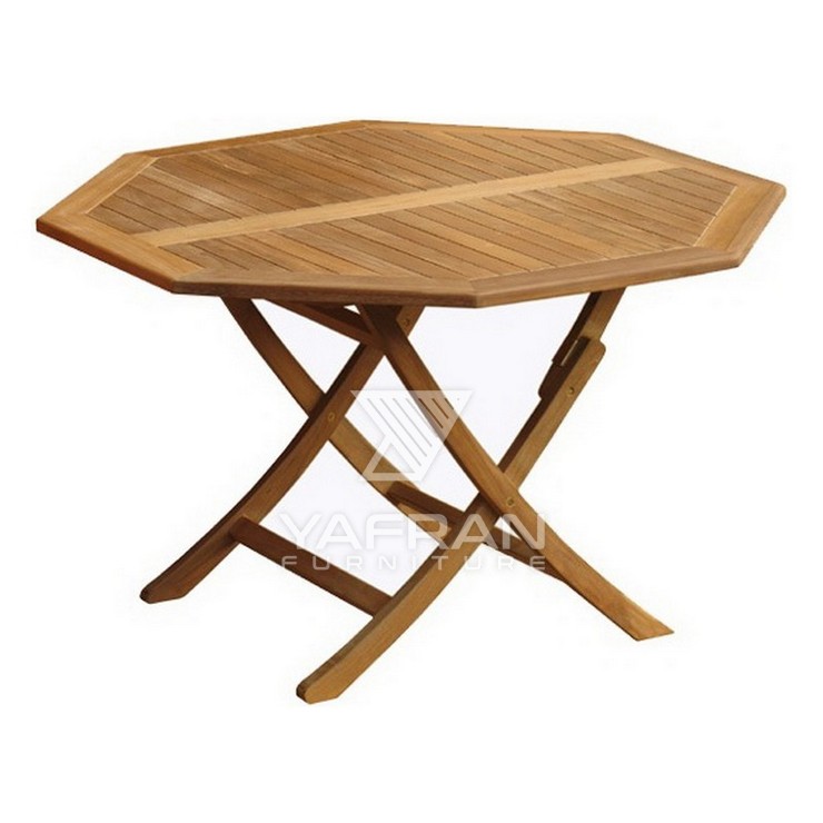 Octagonal Folding Table