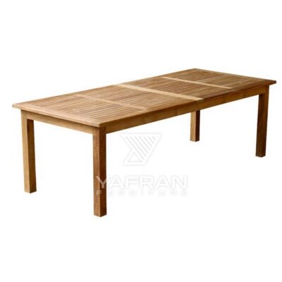 Rectangular Double Extended Table 300x110 - Cora Rectangular Double Extended Table 300x110