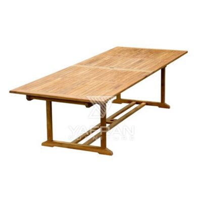 Rectangular Fixed Dining Table - Maud Rectangular Fixed Dining Table