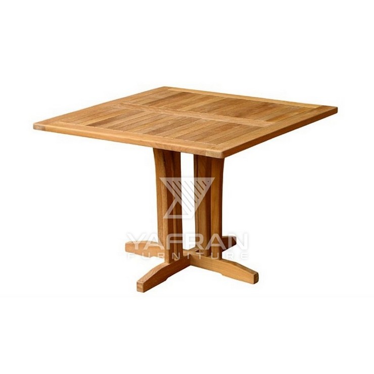 Square Teak Garden Table